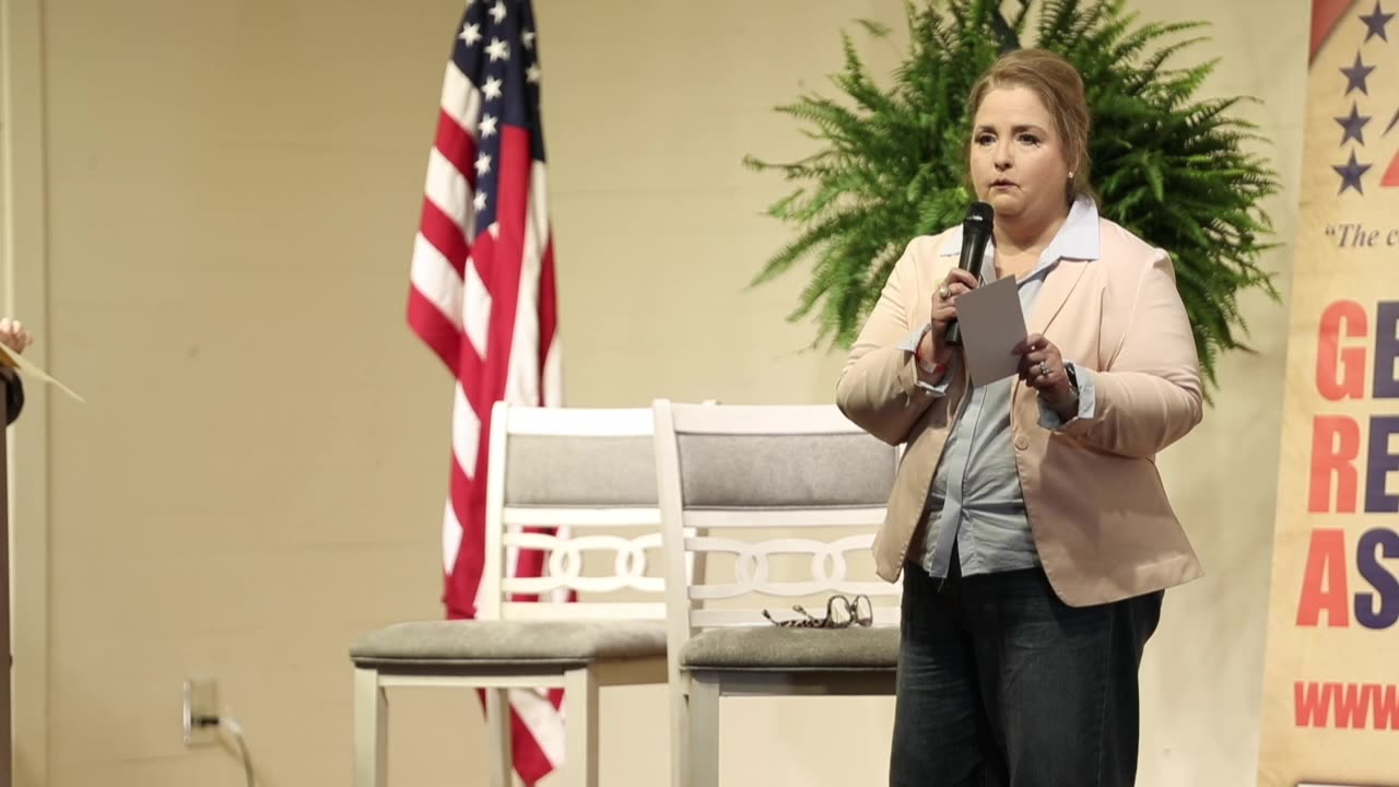 Amy Kremer (GA GOP National Committeewoman) Gives RNC Report at the 2025 GRA Endorsement Convention