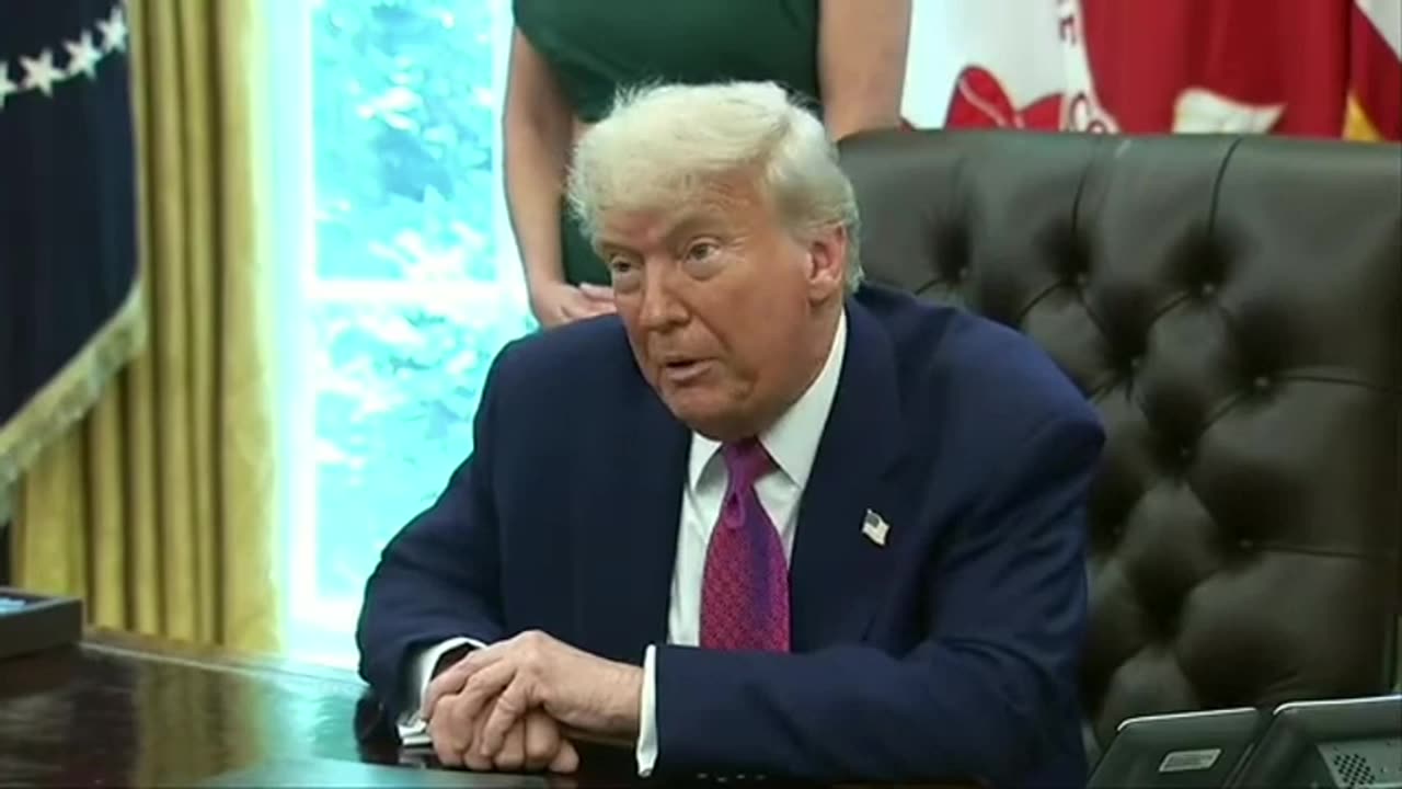 Trump Warns Blue States About Possible Riots