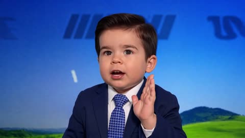 The Five: Baby Trump Roasts Newsom! Jesse discuss about anti-ICE riots - Baby Primetime Parody