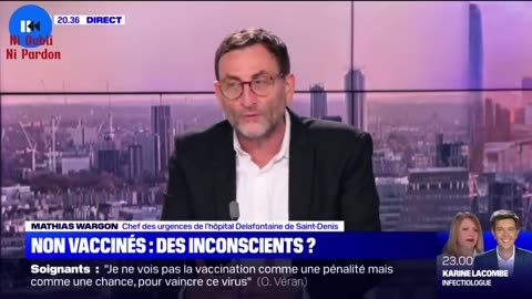 Mathias Wargon : « Moi je suis d'avis, qu'on rende obligatoire la vaccination pour la population »