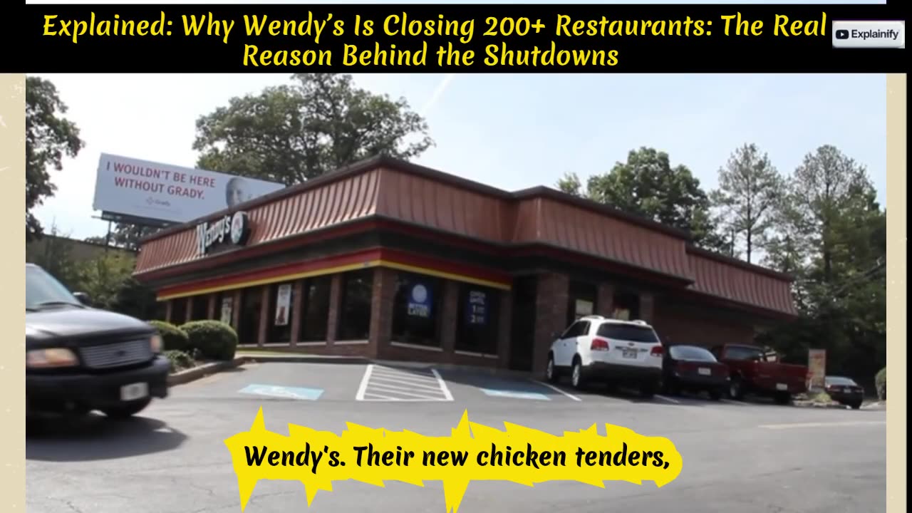 [2025-11-08] Why Wendy’s Is Closing 200+ Restaurants: The Real Reason Behind the Shutdowns