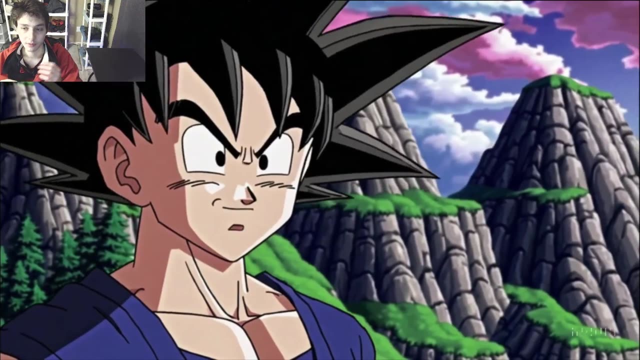 Outtake #1,029 Of Fake Time Lapse 2D Animated Cartoon Video Of Goku Aging From 21 To 100 Years Old