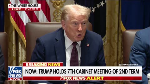 POTUS: “MSNBC may be worse than Tren de Aragua.” 🤣