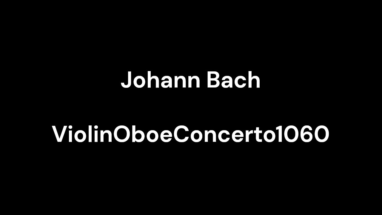 ViolinOboeConcerto1060