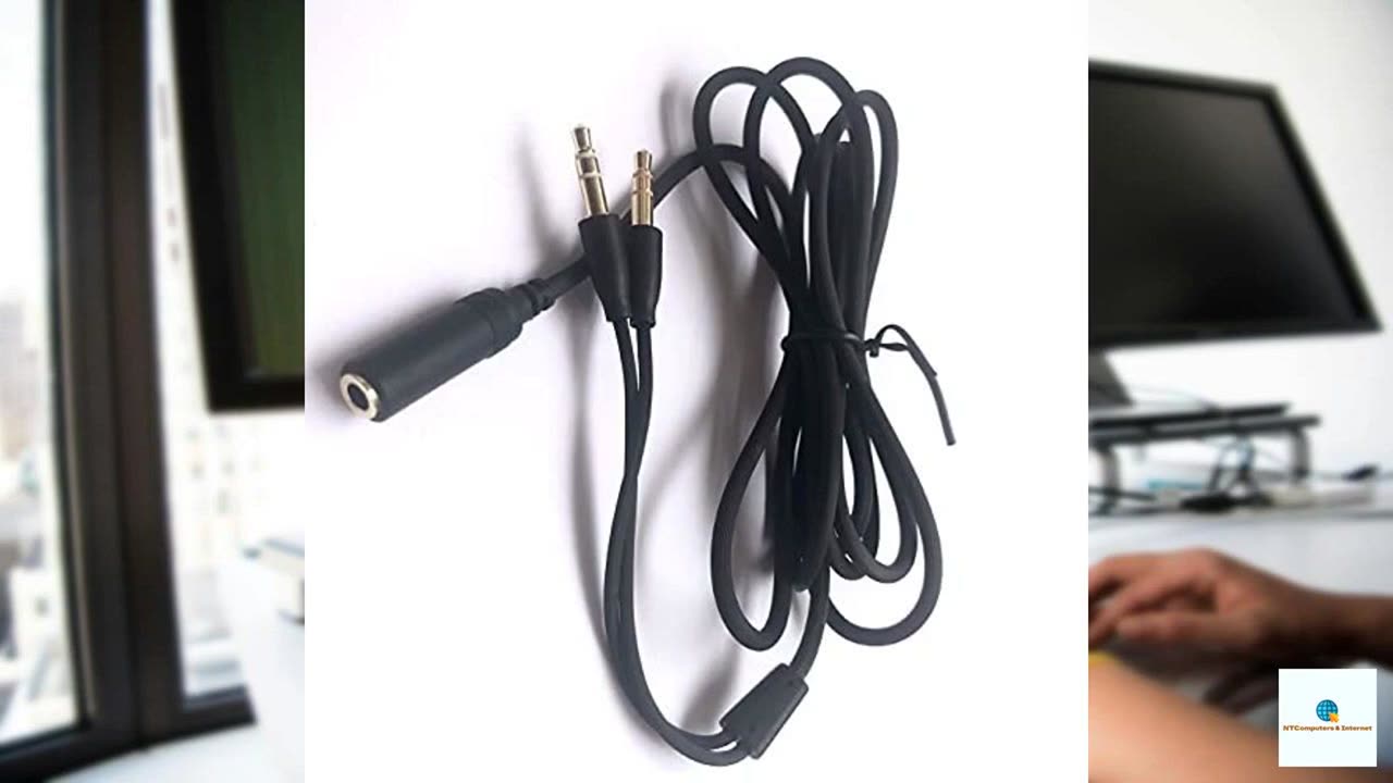 LZYDD Headset Y Splitter Audio Cable Separate Microphone Headphone Port Gaming Headset Spl