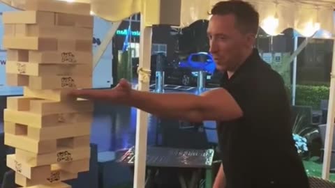 Jenga God Activated: No-Look. No-Fear. No-Mercy...🤣