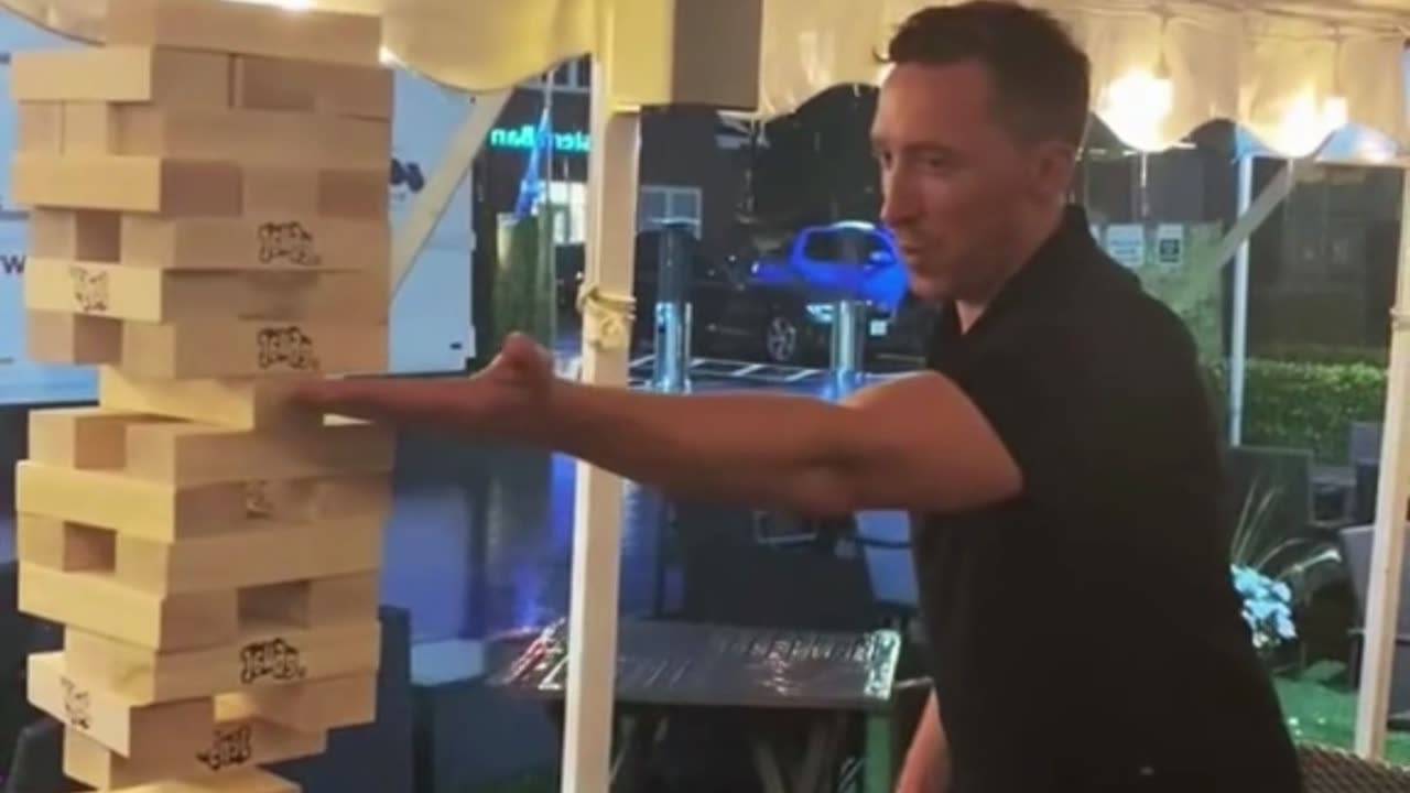 Jenga God Activated: No-Look. No-Fear. No-Mercy...🤣