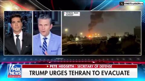 Pete Hegseth confirms the US Military is taking a “DEFENSIVE POSTURE”