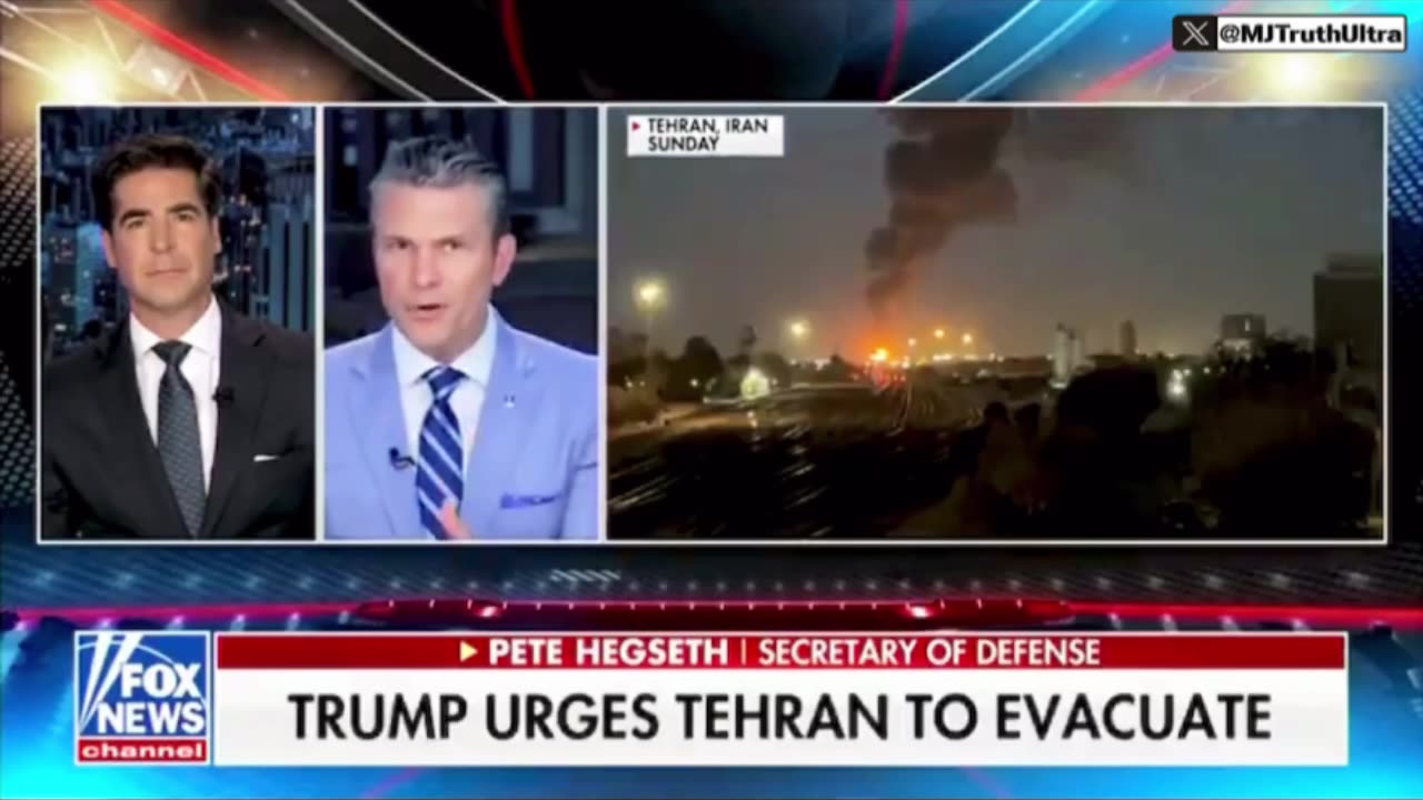 Pete Hegseth confirms the US Military is taking a “DEFENSIVE POSTURE”
