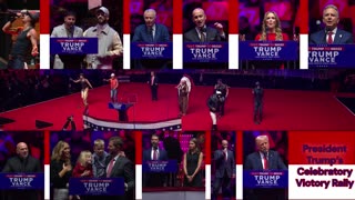 Collage 08: President Trump’s Celebratory Victory Rally
