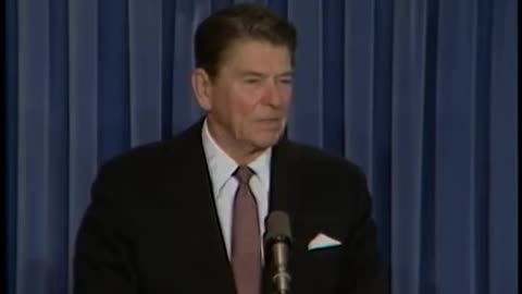 President Reagan’s Remarks at a Press Briefing