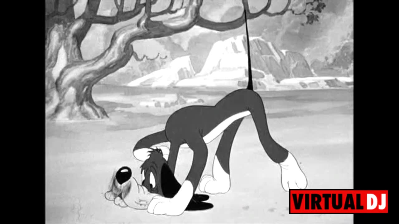 Bugs Bunny - The Heckling Hare (Black & White)