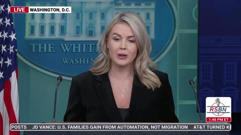 WATCH: White House Press Secretary Karoline Leavitt Holds a Press Briefing - 11/20/25