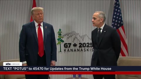 President Trump Participates in a Bilateral Meeting with the Prime Minister of Canada