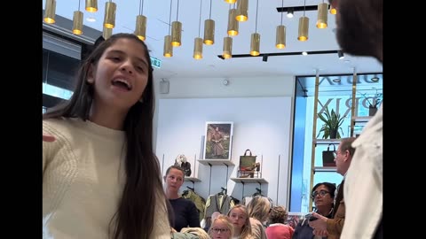 Supermarket SHOCKED by little girl_s ADELE song performance 😮