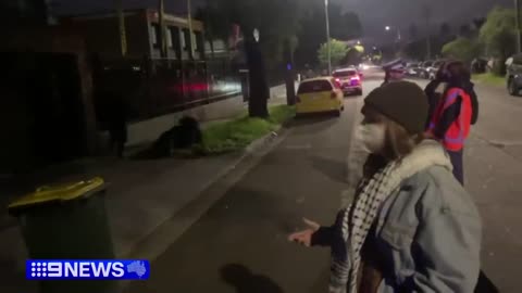 Former Greens candidate in hospital after Israel protest arrest ｜ 9 News Australia