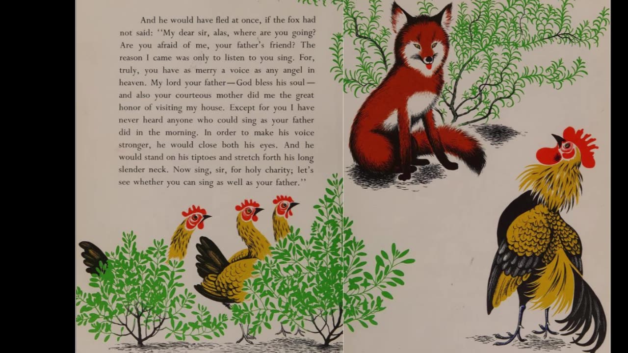 Chanticleer and the Fox