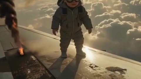 Skybound Baby Fire on the Wing #baby