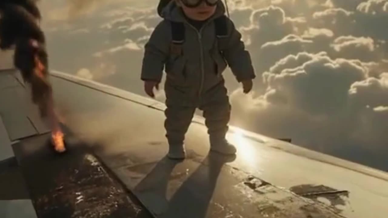 Skybound Baby Fire on the Wing #baby
