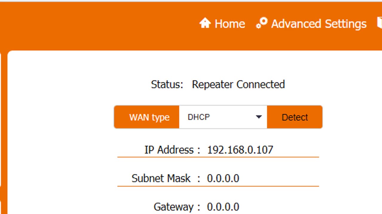 COMFAST Set up repeater mode NETVN
