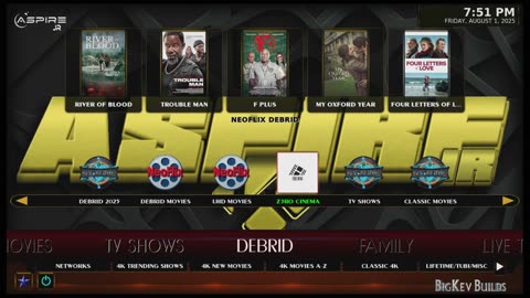 How to install Aspire Jnr Kodi Build