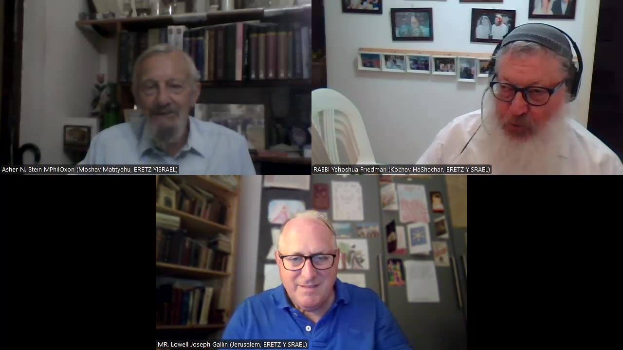 R&B Monthly Seminar: R&B Noahide Fellowship (Episode #40 Tuesday, September 9th, 2025). ChairMAN: RABBI Yehoshua Friedman (Kochav HaShachar, ERETZ YISRAEL). LECTURER: MR. Asher N. Stein MPhilOxon (Moshav Matityahu, ERETZ YISRAEL)
