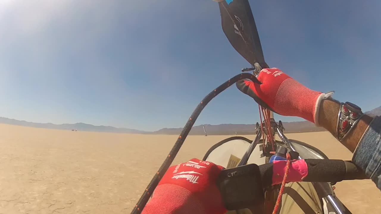 Landsailing Crash During 2025 NA Championship