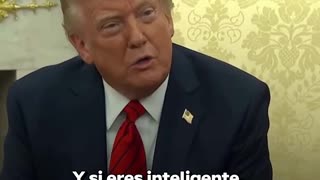 Trump, sobre Zelenski: “Si eres inteligente, no te metes en guerras”