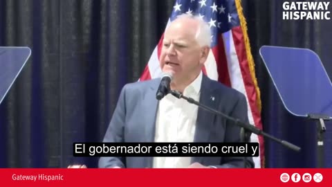 Tm Walz: "Be a little meaner"