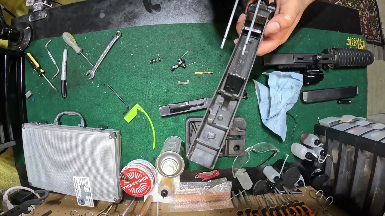 Cobray M11 9mm Field Strip and Complete Lower Disassembly/Reassembly