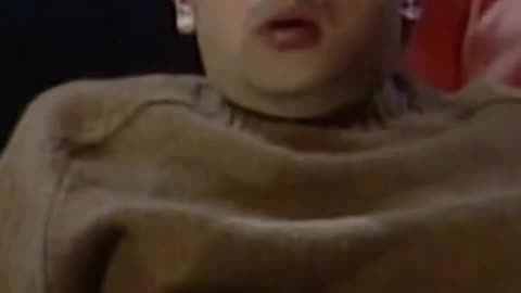 Mr bean watching horror movie😂😂