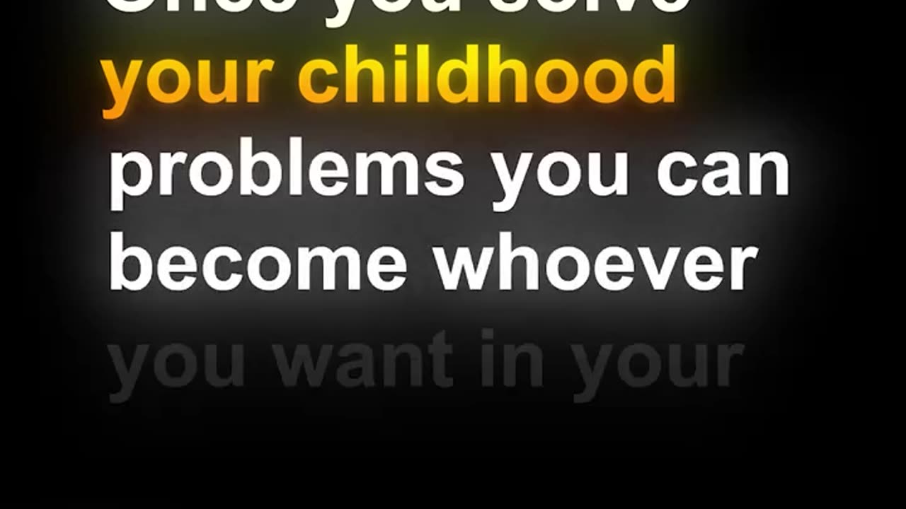 Heal Your Childhood Trauma to Become Who You Were Meant to Be (apply personal development)
