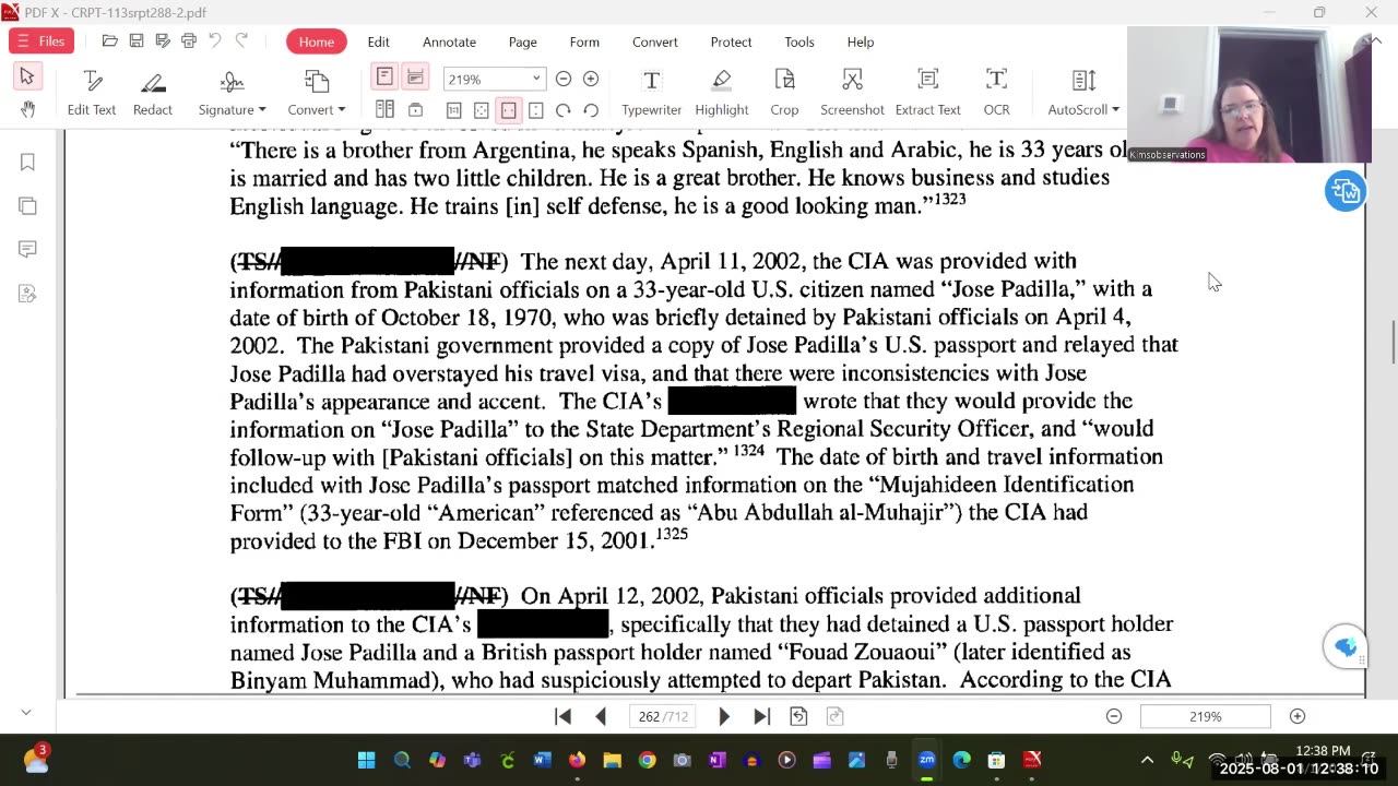 V 28 Senate Torture Report