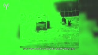 The IDF releases footage from the opening strikes of its new offensive against Hamas