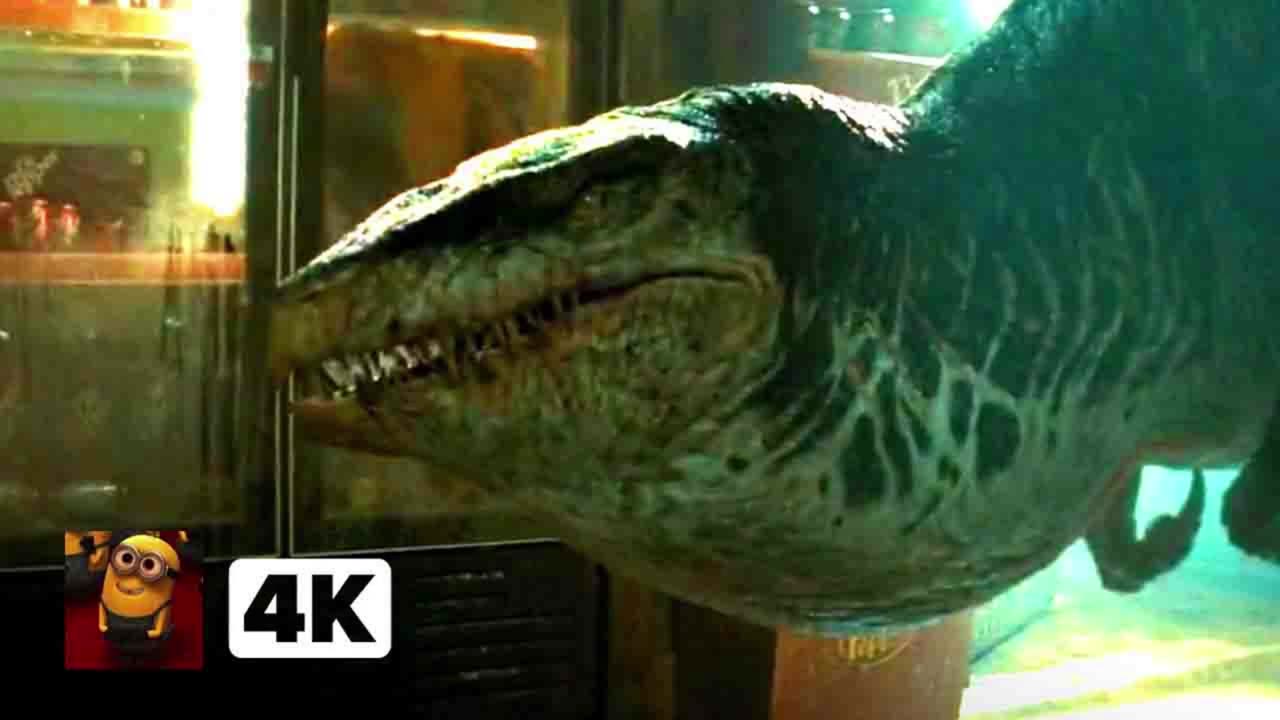 Jurassic World Rebirth (2025) 4K - Mutadon in the Gas Station _ Movieclips