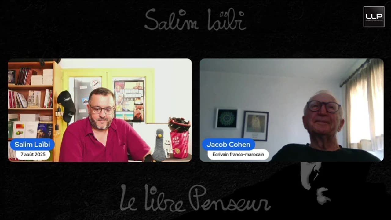 Le Libre Entretien #46 avec l'écrivain antisioniste Jacob Cohen