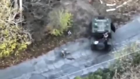 💥🚁 Ukraine Russia War | Russian Drone Collides with Ukrainian Soldier | RCF