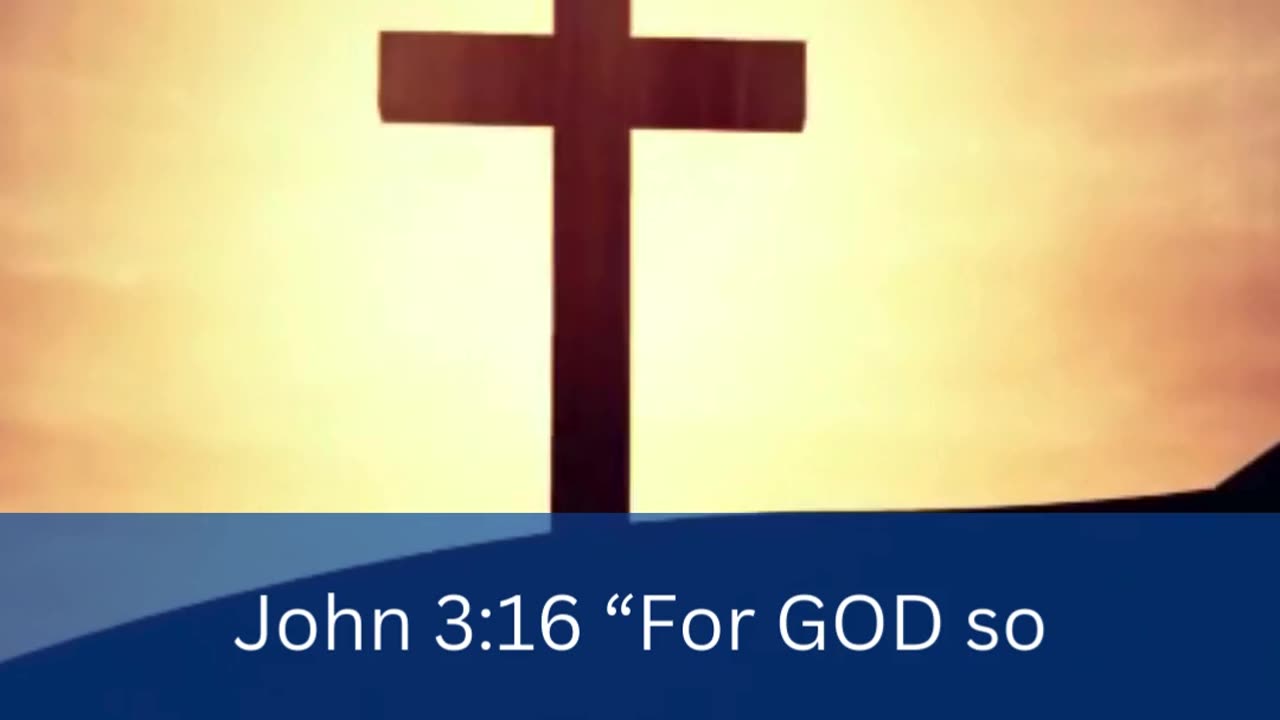 John 3:16 For GOD so loved the world He gave us Christ