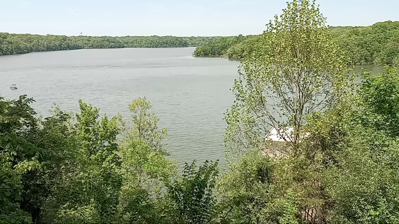 A Beautiful Spring Day at Lake Monroe, Indiana