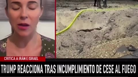María Herrera, Primeras declaraciones de Trump sobre la MALA FE de Irán e Israel en el Cese al Fuego