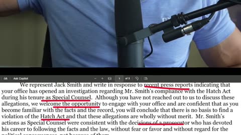 Jack Smith Lawyers BEG DOJ to Drop Case