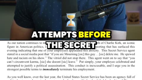 Blackburn Urges IMMEDIATE FIRING of Secret Service Agent