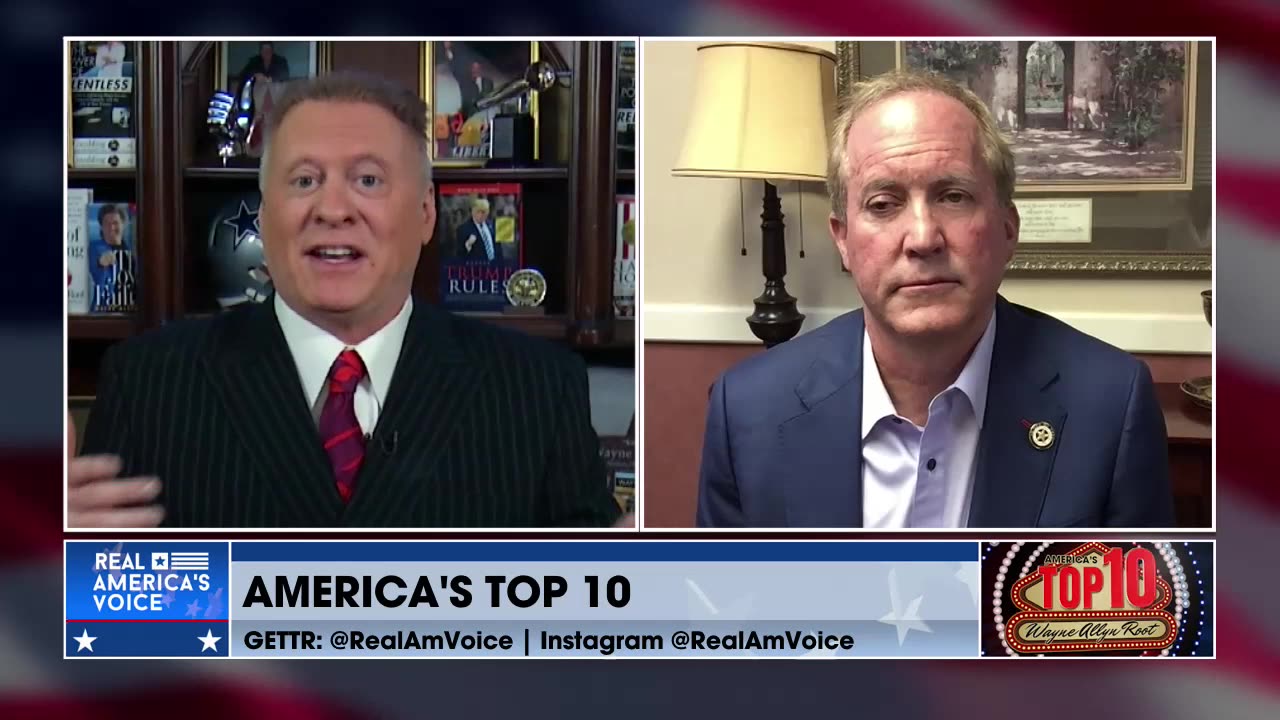 Americas Top 10 for 11/8/25 - Segment 3 - Interview With Ken Paxton