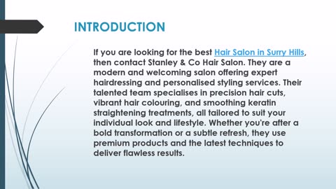 The best Hair Cuts in Surry Hills.
