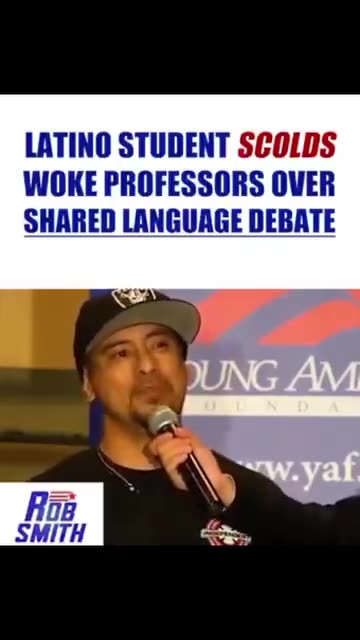 LATINO STUDENT SCOLDS WOKE PROFESSORS OVER SHARED LANGUAGE DEBATE