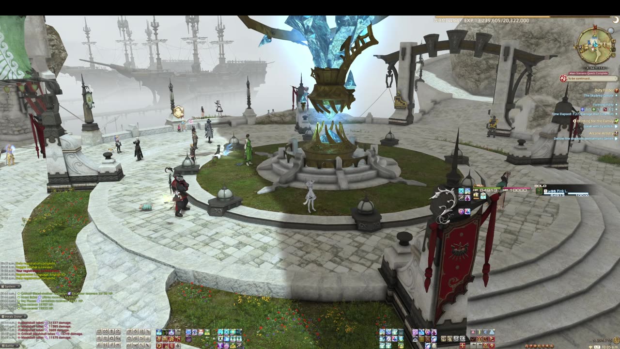 Roulettes | Leveling White Mage 96+ | All Classes 100 Achievement