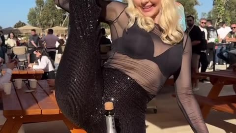 Sexy hot girl hidden telent