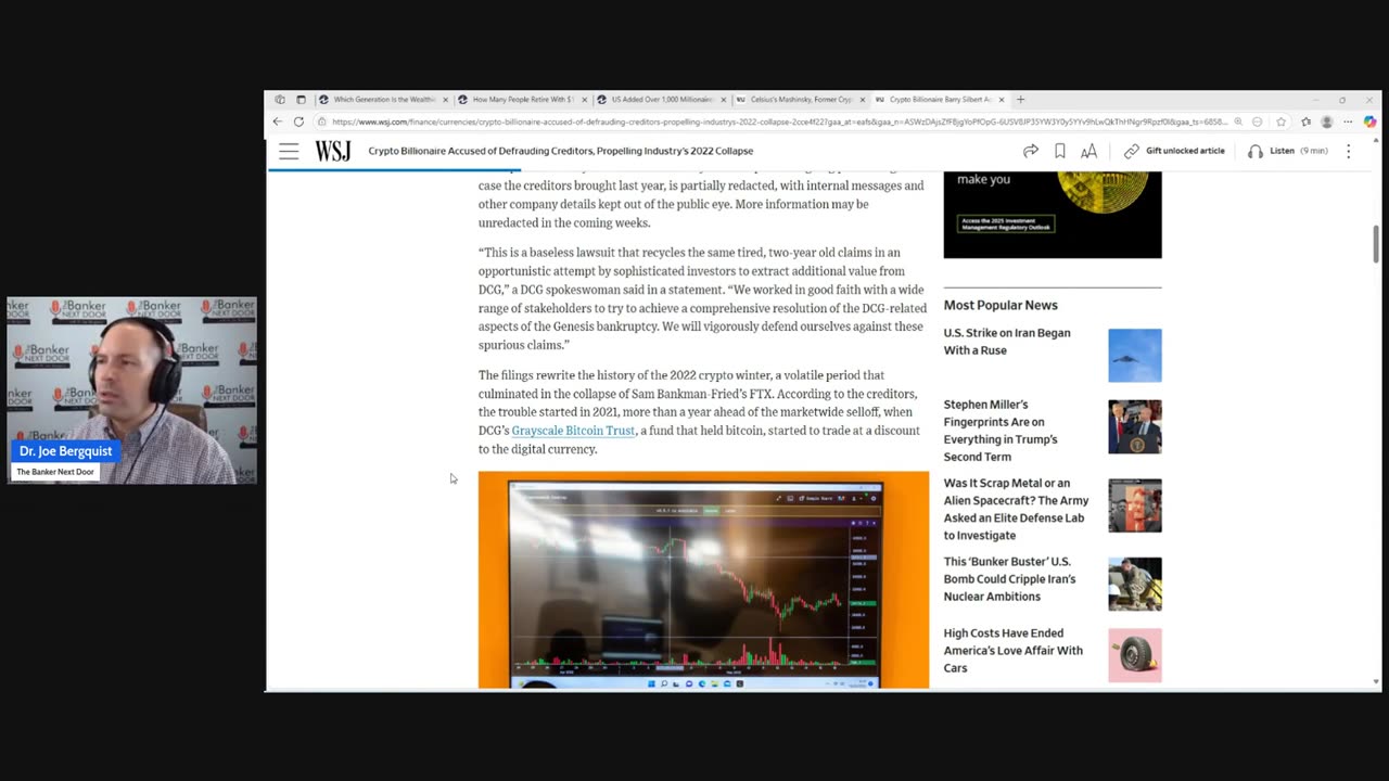 Episode 415: A new 'Genesis' for the Crypto Winter of 2022? (Crypto Series Part XXIII)