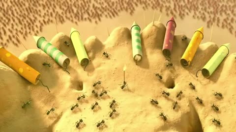 Ant fighting