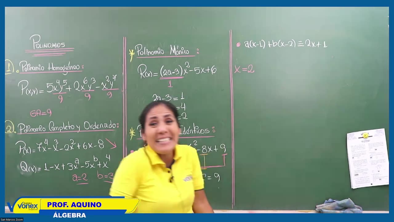 VONEX SEMESTRAL 2024 | Semana 02 | Álgebra